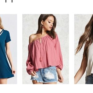 Forever 21 Pink Blouse